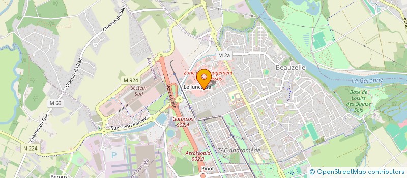 localisation de l'entreprise UNBROKEN COMPANY  BEAUZELLE