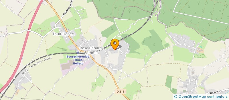 localisation de l'entreprise UNC CANTON DE BOURGTHEROULDE  GRAND BOURGTHEROULDE