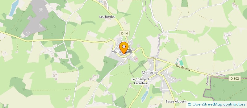 localisation de l'entreprise UNC DE MONTMIRAIL  MONTMIRAIL