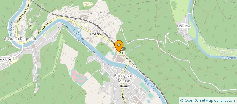 localisation de l'entreprise UNC SECTION DE BOGNY SUR MEUSE  BOGNY-SUR-MEUSE