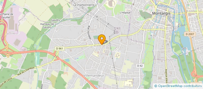 localisation de l'entreprise UNCAFN à VILLEMANDEUR
