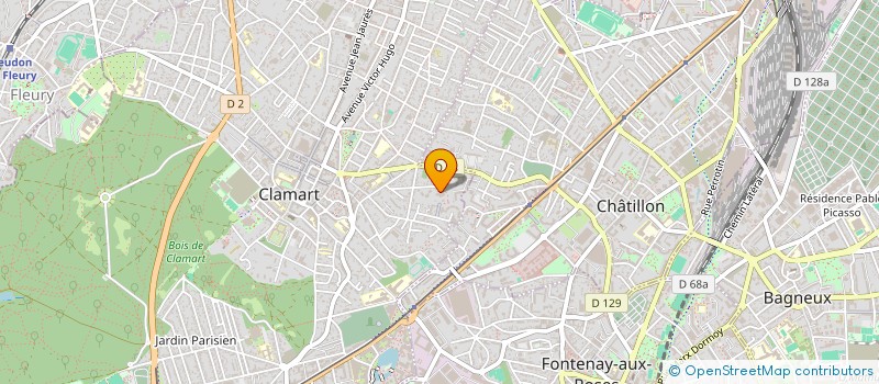 localisation de l'entreprise UNCANNY STORIES à CLAMART
