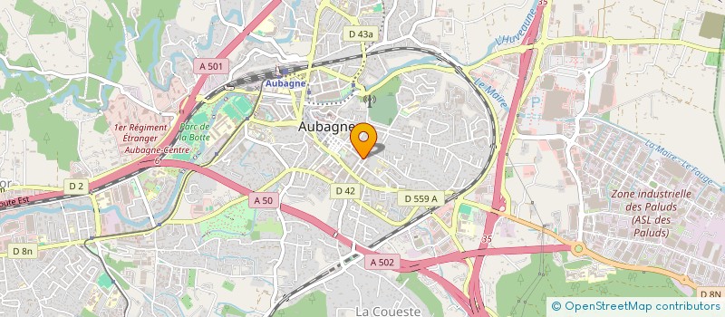 localisation de l'entreprise UNCAPPED STRATEGIES  AUBAGNE