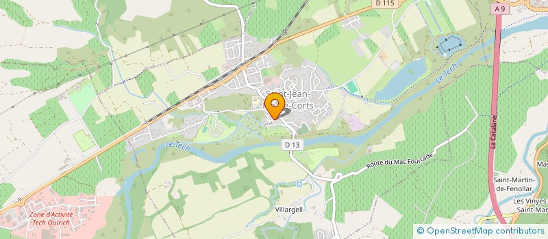localisation de l'entreprise UNDECIM MAG à SAINT-JEAN-PLA-DE-CORTS