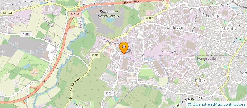 localisation de l'entreprise UNDER CONTROL GROUP  PLAISANCE-DU-TOUCH