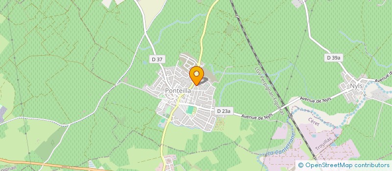 localisation de l'entreprise UNDER'FEST EVENT  PONTEILLA