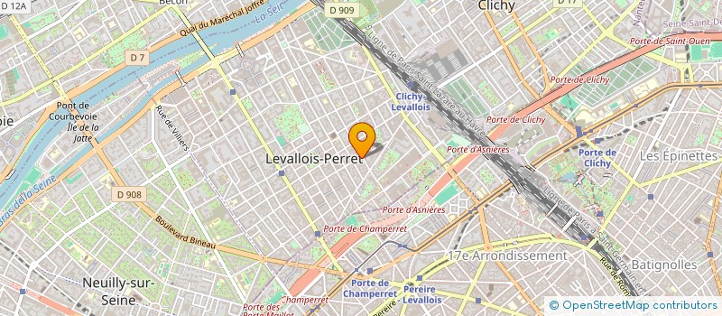 localisation de l'entreprise UNDER STORY à LEVALLOIS-PERRET