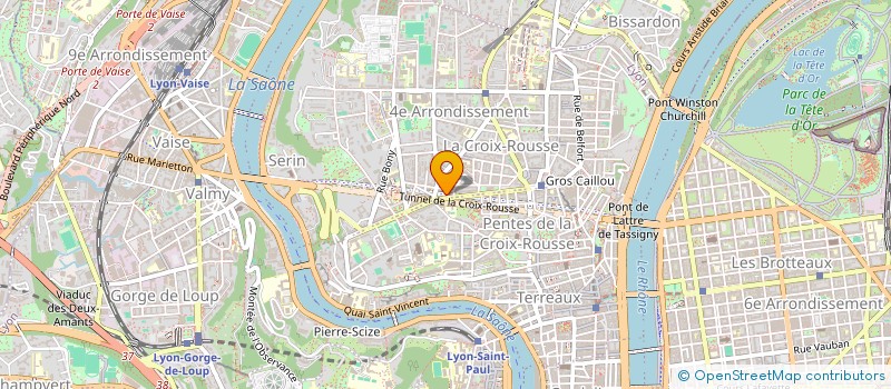 localisation de l'entreprise UNDER THE BRIDGE  LYON