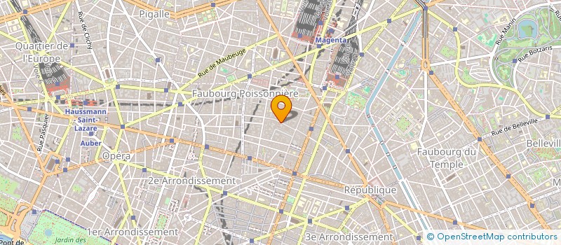 localisation de l'entreprise UNDERCURRENT  PARIS