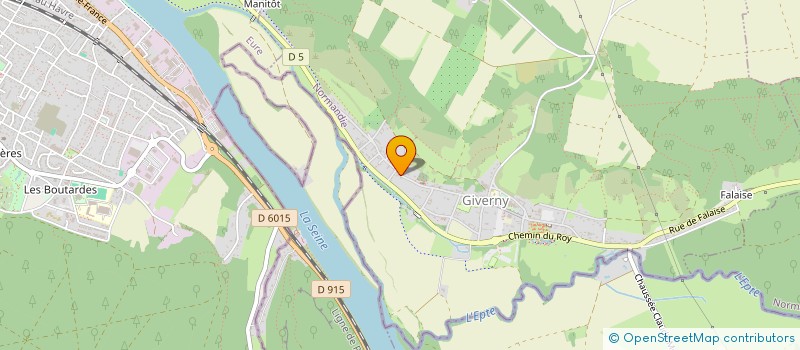 localisation de l'entreprise UNDERDOG RECORDS  GIVERNY