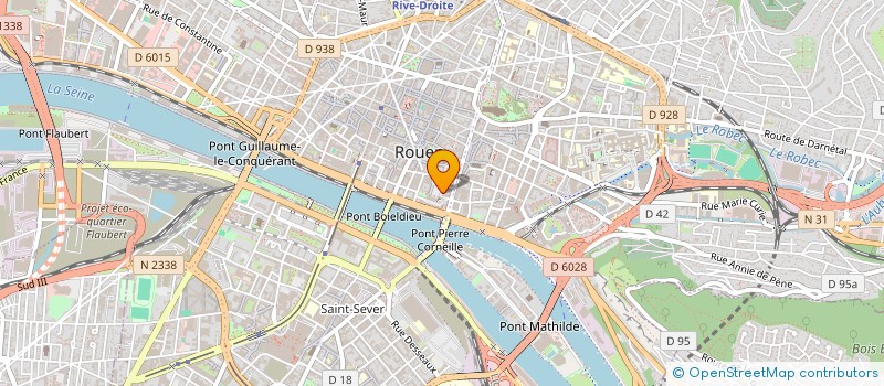 localisation de l'entreprise UNDERDOGS  ROUEN