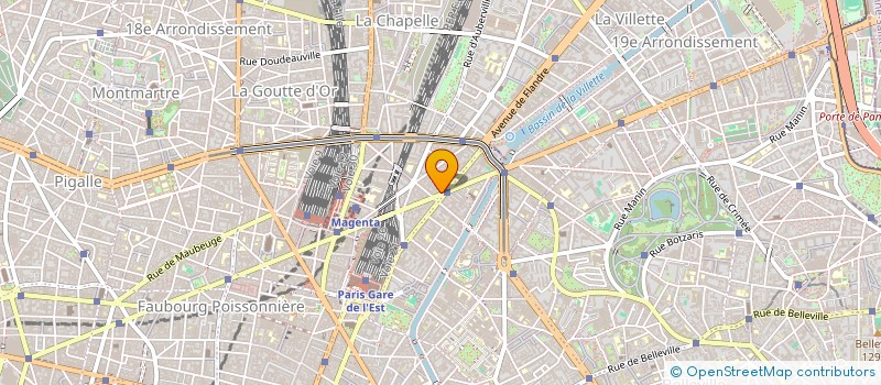 localisation de l'entreprise UNDERGROUND  PARIS