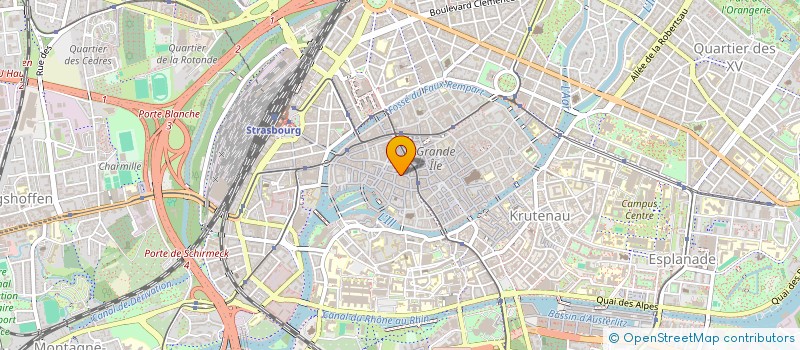 localisation de l'entreprise UNDERGROUND INK FAMILY  STRASBOURG