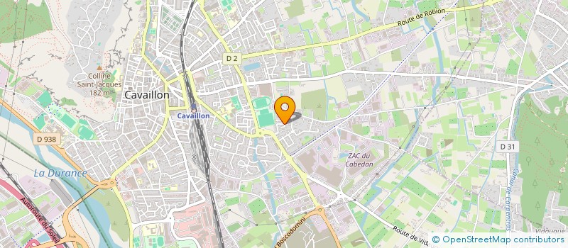 localisation de l'entreprise UNDERGROUND MUSIC  CAVAILLON