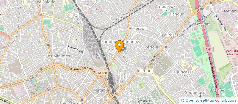 localisation de l'entreprise UNDERSCORE à TOULOUSE