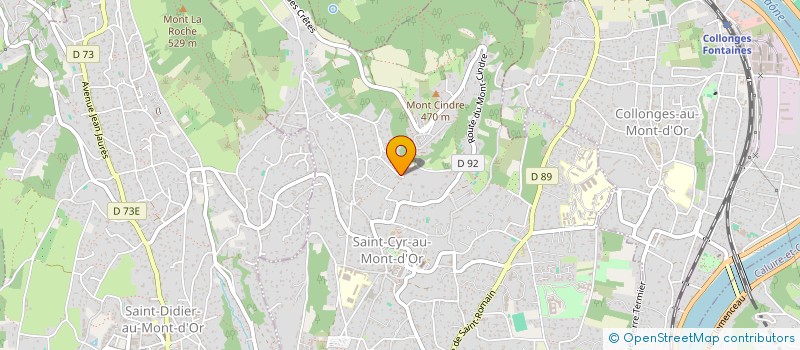 localisation de l'entreprise UNDERSOUND  SAINT-CYR-AU-MONT-D'OR