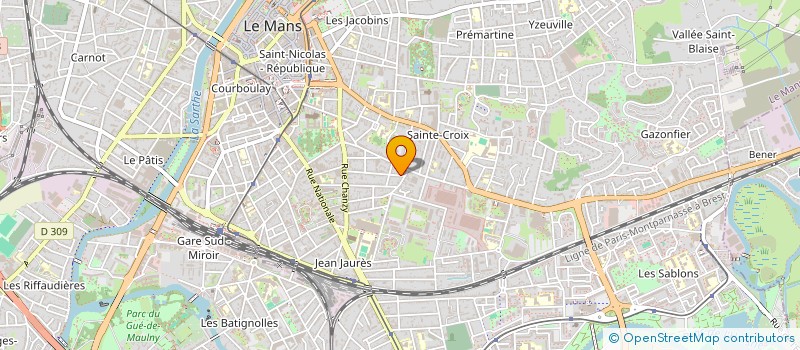 localisation de l'entreprise UNDERTAKER  LE MANS