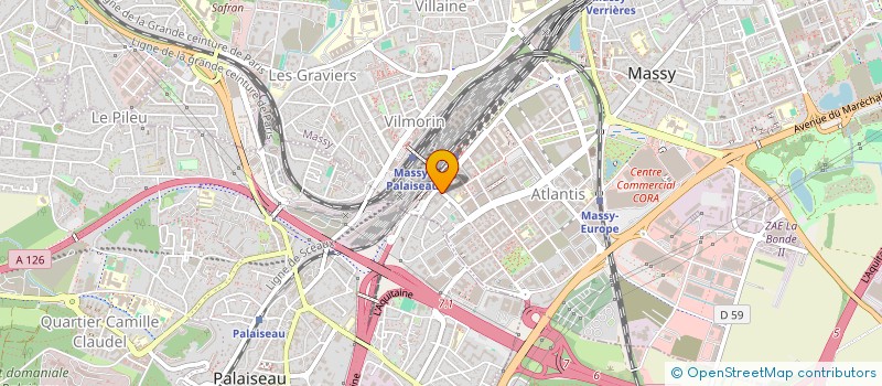 localisation de l'entreprise UNDEVWEB à MASSY