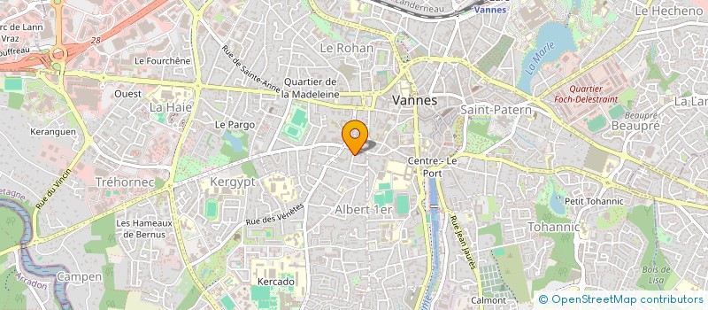 localisation de l'entreprise UNDIGO à VANNES