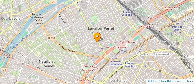localisation de l'entreprise UNDISCLOSED à LEVALLOIS-PERRET