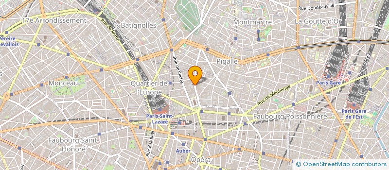 localisation de l'entreprise UNDIVISION GAY / VAUCOURT  PARIS