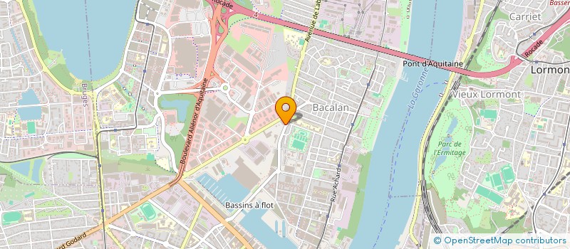 localisation de l'entreprise UNDIX PLENITUDE ICA à BORDEAUX