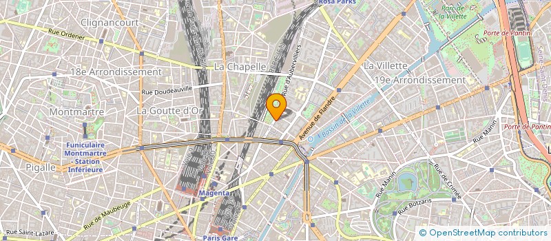localisation de l'entreprise UNDOSTRIAL à PARIS