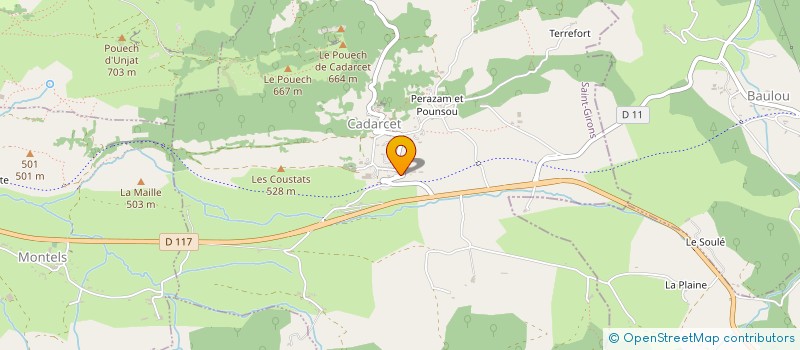localisation de l'entreprise UNE 4L 2ARIEGEOIS à CADARCET