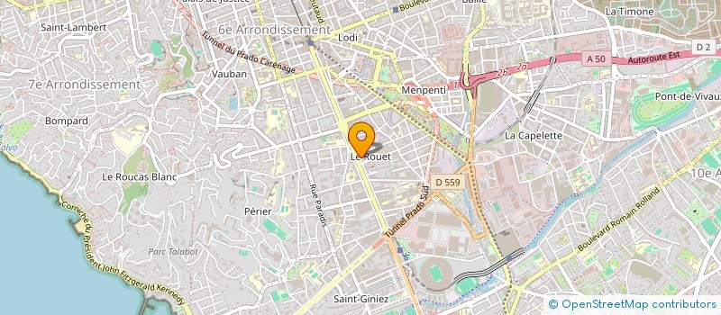 localisation de l'entreprise UNE AFFAIRE DE MARQUES à MARSEILLE