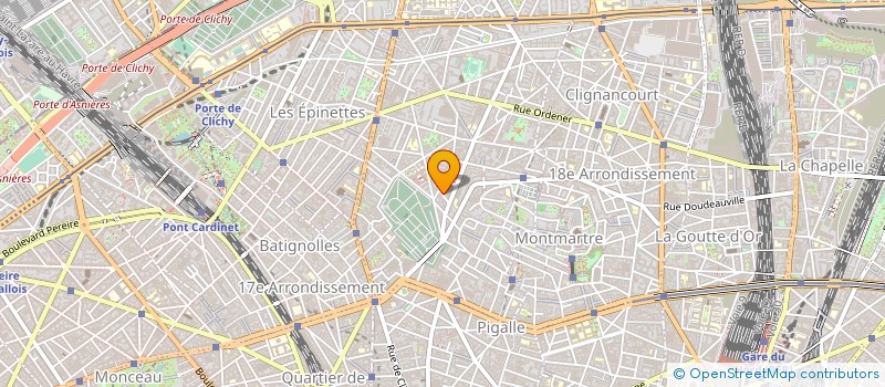 localisation de l'entreprise UNE AFFICHE POUR LA PALESTINE  PARIS