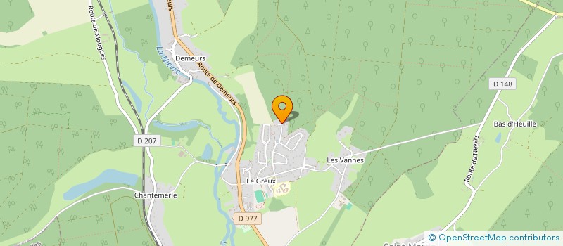 localisation de l'entreprise UNE ANNEE AU JARDIN à URZY