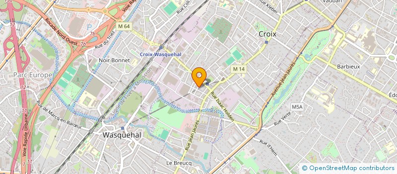 localisation de l'entreprise UNE ASSIETTE POUR DEMAIN  CROIX