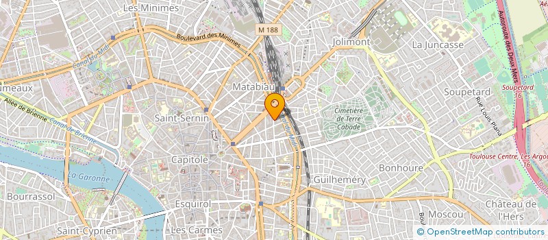 localisation de l'entreprise UNE AUTRE DIMENSION  TOULOUSE