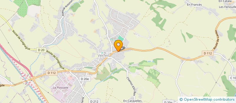 localisation de l'entreprise UNE AUTRE FEMME!  VERFEIL