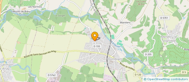 localisation de l'entreprise UNE AUTRE HISTOIRE  DOMBLANS