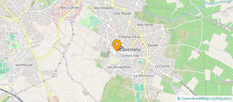 localisation de l'entreprise UNE AUTRE IDEE DU SPORT  CABESTANY