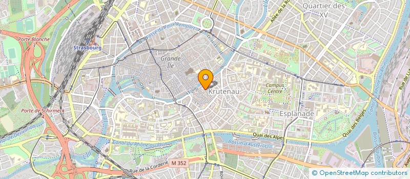 localisation de l'entreprise UNE AUTRE LIGNE  STRASBOURG