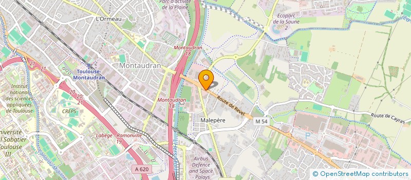 localisation de l'entreprise UNE AUTRE MAISON  TOULOUSE