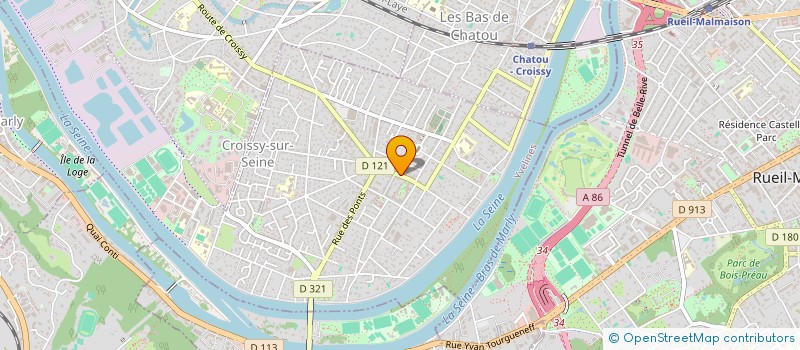 localisation de l'entreprise UNE AUTRE PAGE à CROISSY-SUR-SEINE