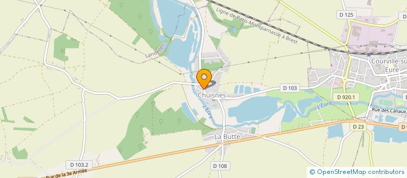 localisation de l'entreprise UNE AUTRE TERRE à SAINT-GEORGES-SUR-EURE