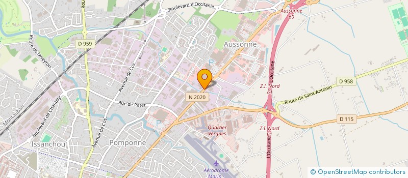 localisation de l'entreprise UNE AUTRE VIE à MONTAUBAN