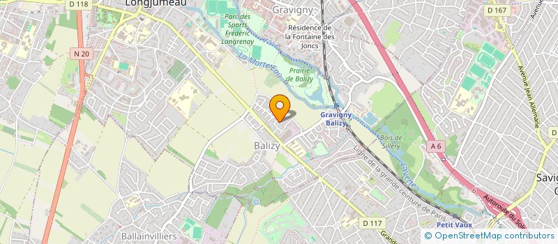 localisation de l'entreprise UNE AUTRE VISION  LONGJUMEAU