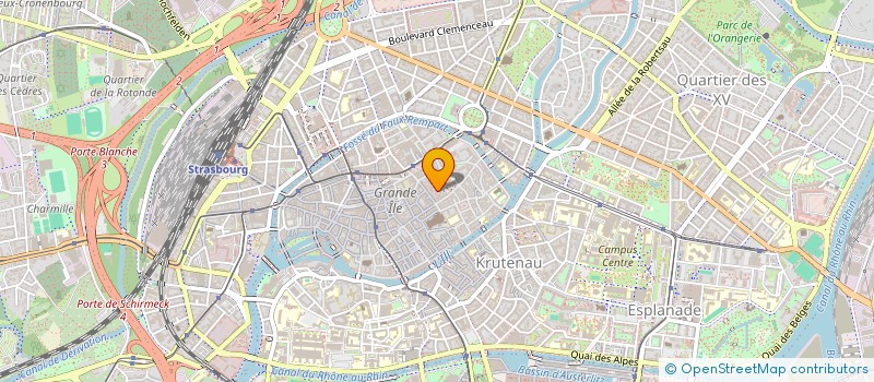 localisation de l'entreprise UNE BELLE HISTOIRE  STRASBOURG