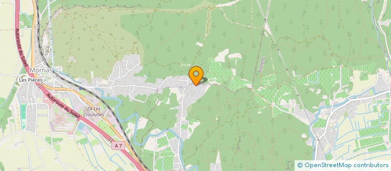 localisation de l'entreprise UNE BELLE HISTOIRE  PIOLENC