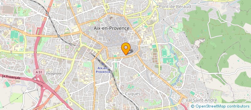 localisation de l'entreprise UNE BELLE JOURNEE  AIX-EN-PROVENCE