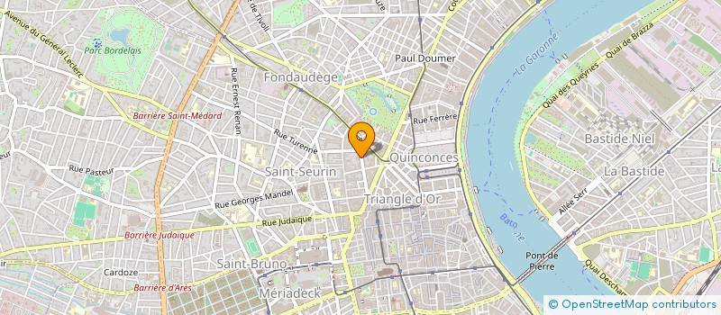 localisation de l'entreprise UNE BELLE PETITE HISTOIRE  BORDEAUX