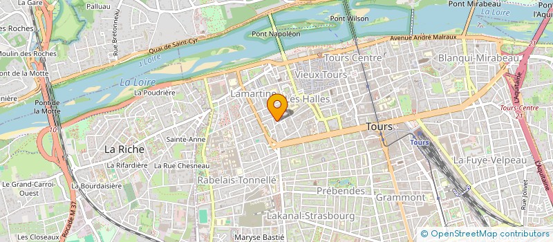 localisation de l'entreprise UNE BONNE AGENCE  TOURS