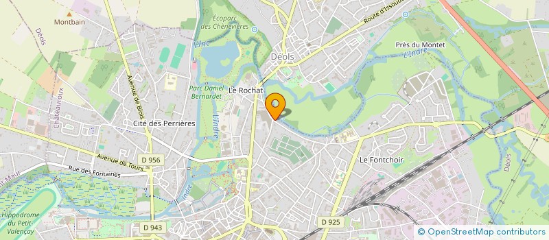 localisation de l'entreprise UNE CASE EN PLUS à CHATEAUROUX