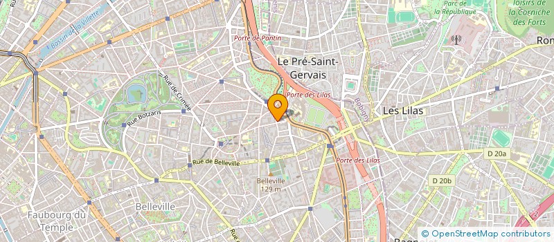 localisation de l'entreprise UNE CHAMBRE A SOI  PARIS