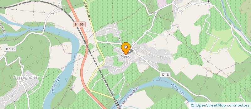 localisation de l'entreprise UNE CHANCE POUR TOUS à NERS